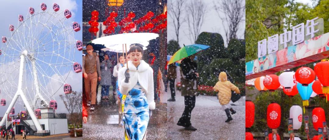 我随手抓了一束来自安仁的风雪，他们在向我诉说春天